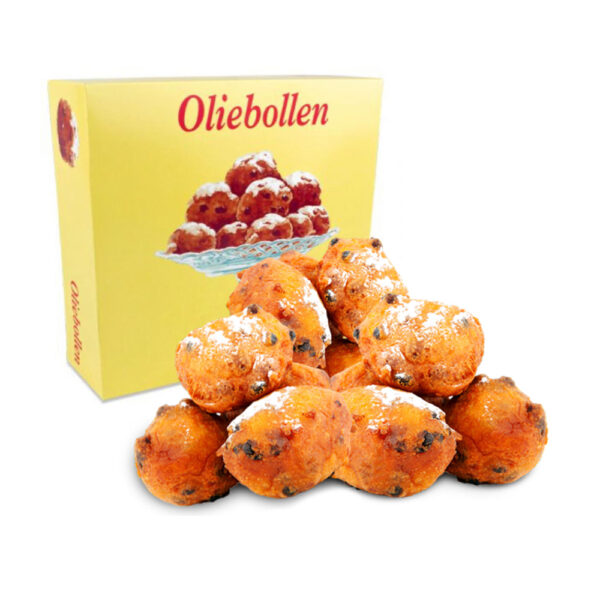 Oliebollen box (10 stuks per box)